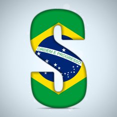 Brazil Alphabet Letters N18