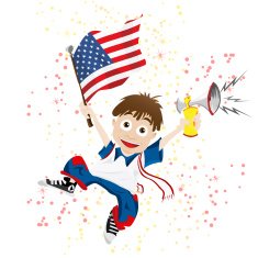 USA Soccer Fan Boy N2