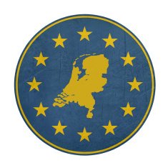 European Union Netherlands button