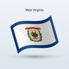 State of West Virginia Flag N4