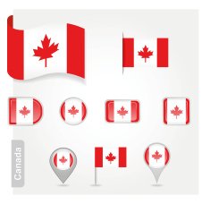 Canadian Flag Icon N2