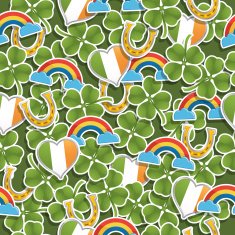 seamless irish pattern