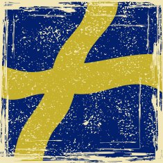 Swedish Grunge Flag N8 Free Image Download