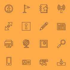 Communication Icons N62