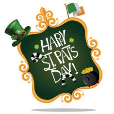 Happy Saint Patricks Day design