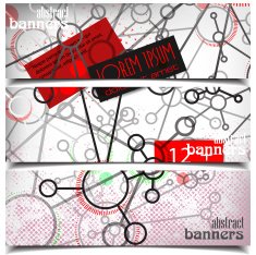 Vector Banners Eps10 Backgrounds N4