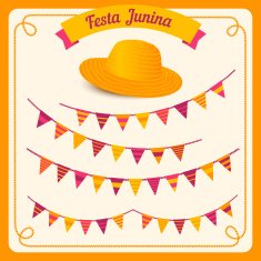 Festa Junina illustration - Brazil june festival N12