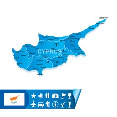 Cyprus map
