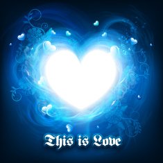 Bright heart frame