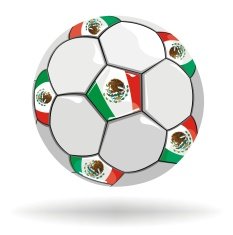 Mexico Flag Soccer Ball