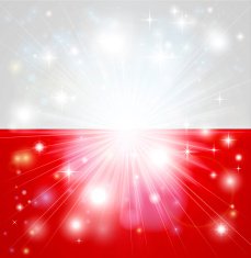Polish flag background