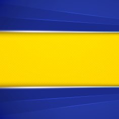 Abstract geometric background with Brazil flag colors Vector illustration N7