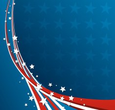 American Flag Vector patriotic background N10