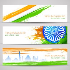 Banner and Header for India Celebration N5