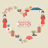 Japan background design N9