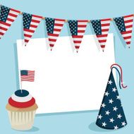 usa party card