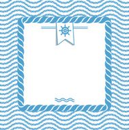 marine background with rope N2