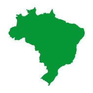 Brazil Map N10