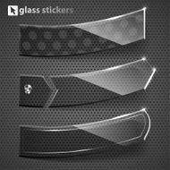 Glass stickers