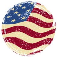 American grunge flag N13
