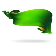 Green Ribbon Banner N6