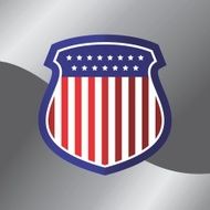 america patriot art shield N12