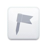 Vector app flag white icon Eps10