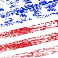 Grunge USA flag N16