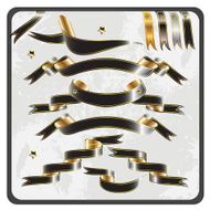 Ribbon Banner Collection - vector illustrations N3