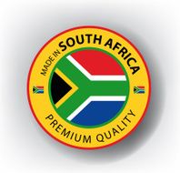 Made in South Africa S African seal Flag (Vector) N3