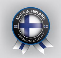 Made in Finland seal Flag (Vector) N5
