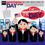 Independence Day celebration concept