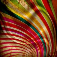 Multicolor Sunbeams grunge background with folds N3