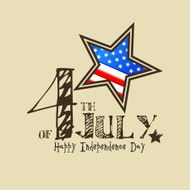 Fourth of July American Independence Day N36