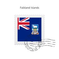 Falkland Islands Flag Postage Stamp