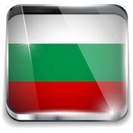 Bulgaria Flag Smartphone Application Square Buttons N2