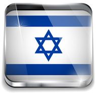 Israel Flag Smartphone Application Square Buttons N2