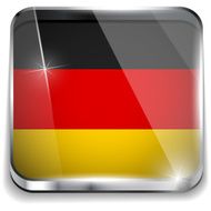 Germany Flag Smartphone Application Square Buttons N2