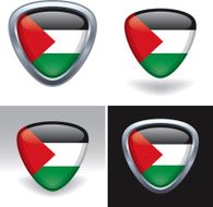 Palestinian Flag Crest