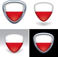 Polish Flag Crest