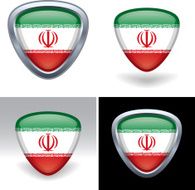 Iranian Flag Crest