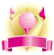 Breast Cancer Awareness Pink Golf Ball