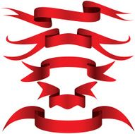 Simply red ribbon