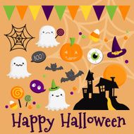 Halloween vector set N3