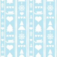 Holidays vintage Christmas seamless pattern
