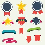 Ribbons and labels N4