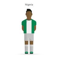 Nigeria football player Soccer uniform