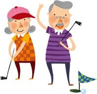 The view of old couple N2
