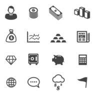 Business and finance icons N36