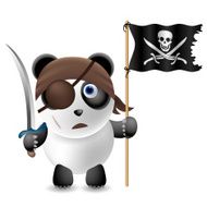 Panda pirate